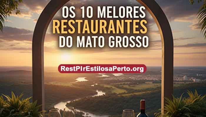 Os 10 Melhores Restaurantes Do Mato Grosso