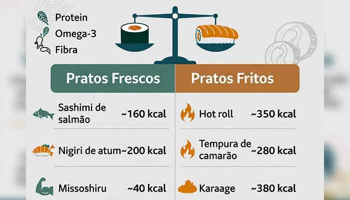 Comida Japonesa no Brasil: Guia Completo (2026) 4 comida japonesa saudavel beneficios nutricionais omega 3 proteina comparativo